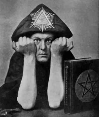 Once called the 'Wickedest Man in the World' by British press, notorious English occultist Aleister Crowley.