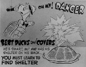 Screenshot from "Duck and Cover" fil...