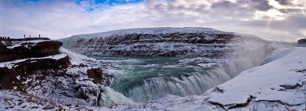 For some help envisioning what I called the "debt gap," please refer to this image of the Gulfoss chasm in Iceland by photographer Carl Jones.. Creative Commons 2.0 License.