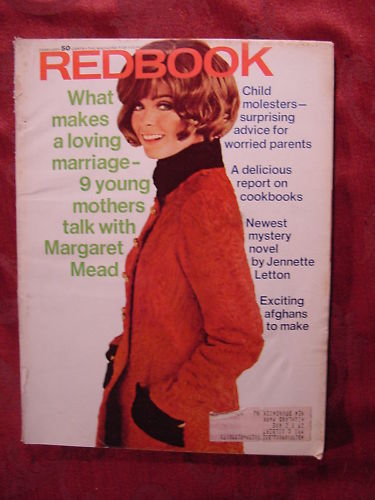 The February 1969 cover of Redbook magazine.