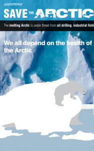 Greenpeace campaign image